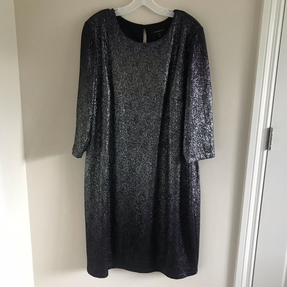 Lane Bryant ombré formal dress